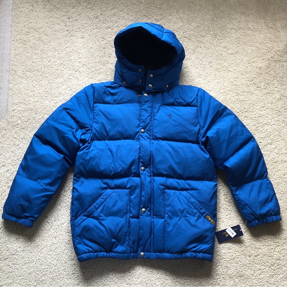 Ralph Lauren Big Boy down jacket ~ size L(14-16)